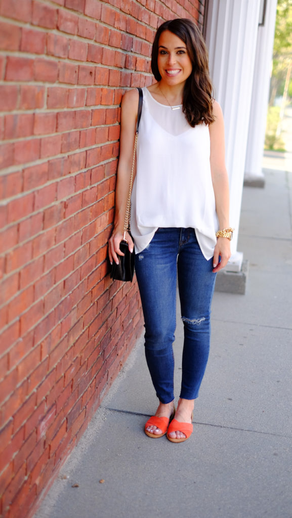 half tucked shirt