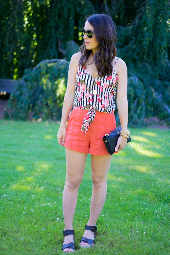 high waist shorts