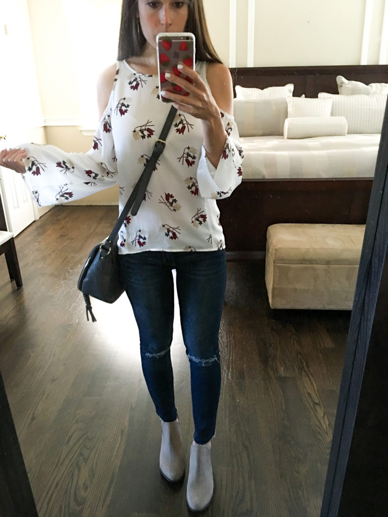 Ankle booties outfit