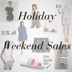 holiday weekend sales mrscasual blog fashion style clothes sale nordstrom jcrew