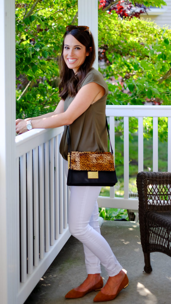 Leopard crossbody bag