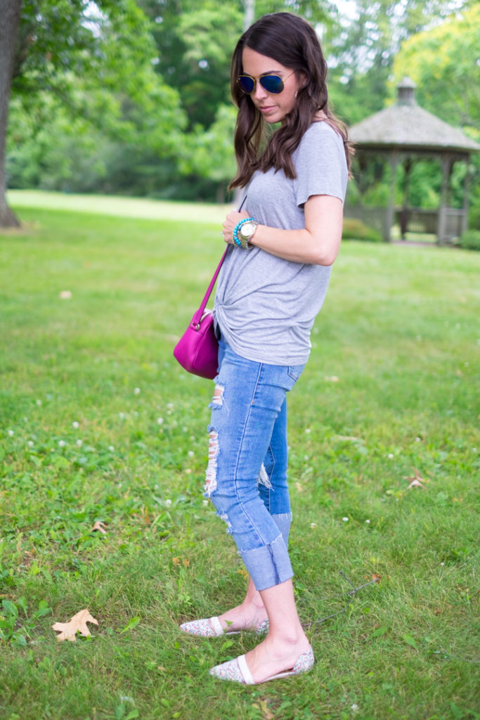 Tee and Jeans outfit
