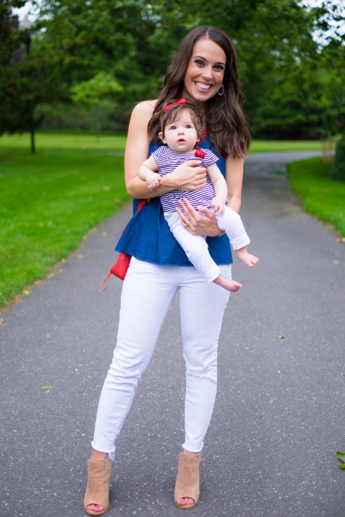 chambray outfit