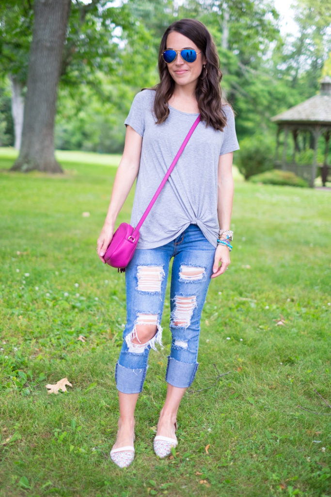 ripped skinny jeans
