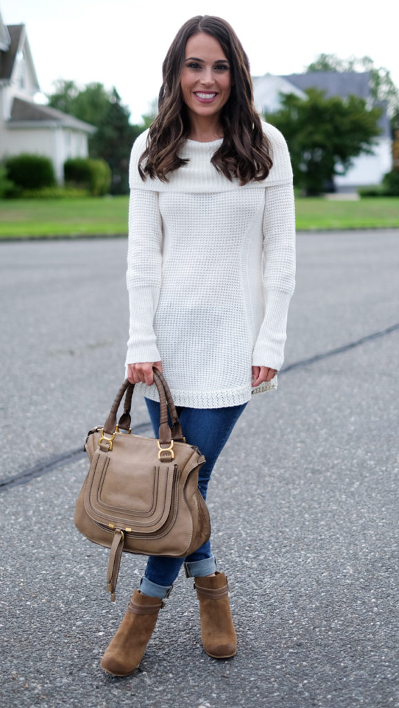 Anthropologie cowlneck pullover