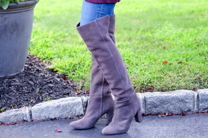 Halogen over the knee boots