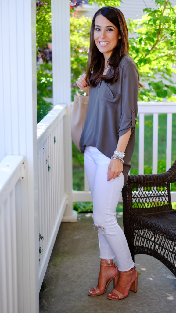 Lush Olive Tunic outfit