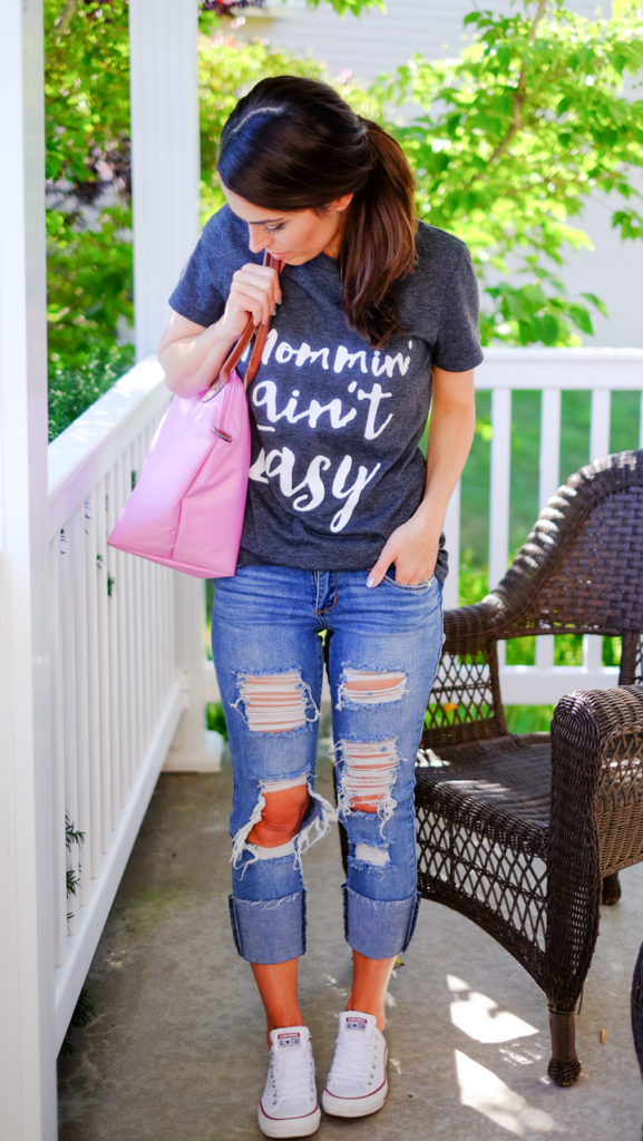 Mommin ain't easy tee