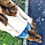 Bobeau Cold shoulder top