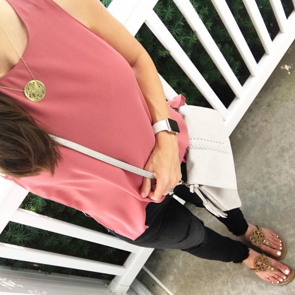 Pink and Black outfit