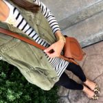 BP, Zella leggings, Chloe Marcie, Utility Vest, Steve Madden leopard flats