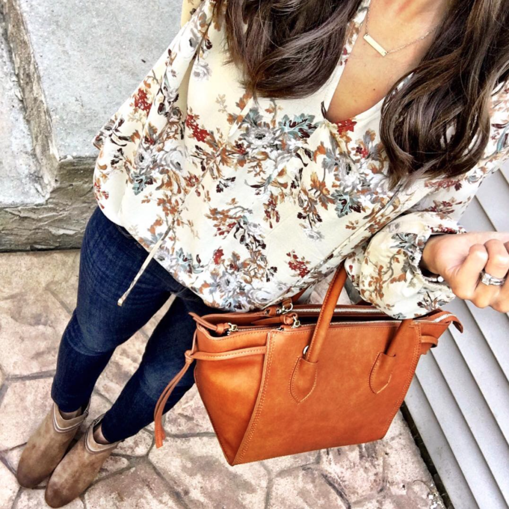 Fall Floral Top