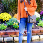 bell sleeve sweater