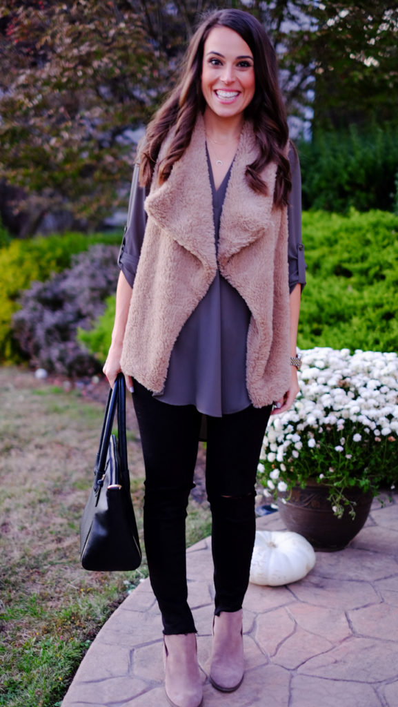 faux-fur-vest-outfit