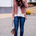 suede moto jacket