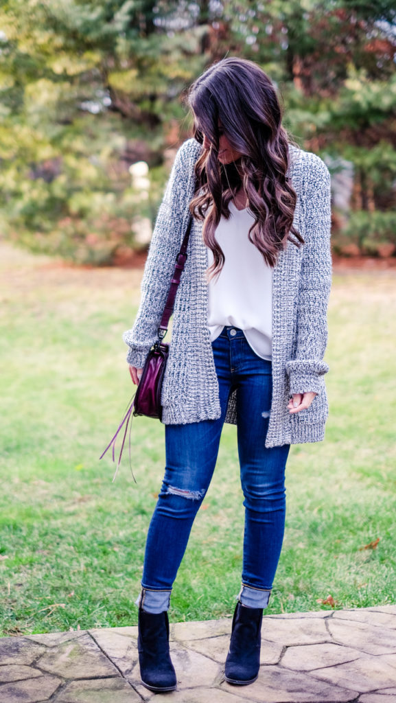 black and white casual outfit