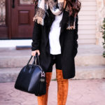 drape front coat