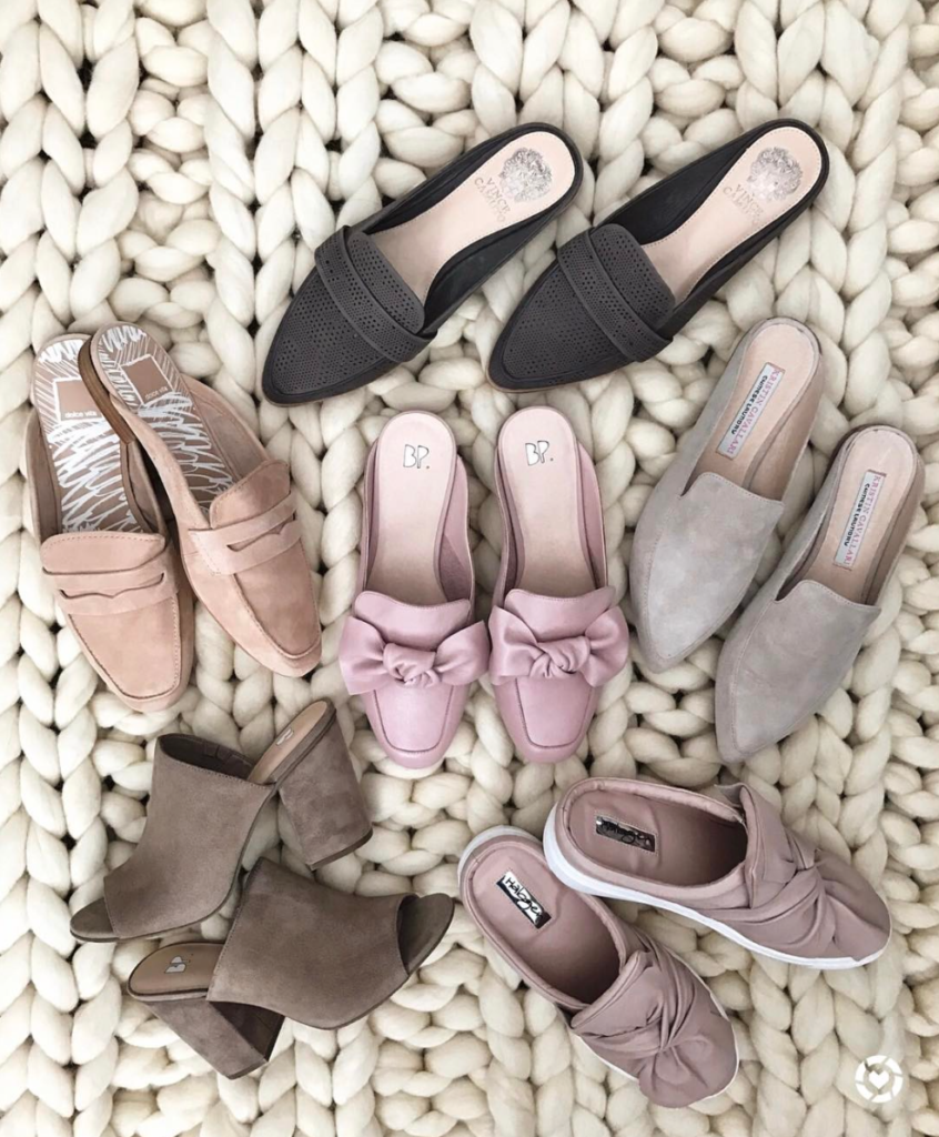 Mules slides and sandals for Spring