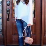 cross front blouse