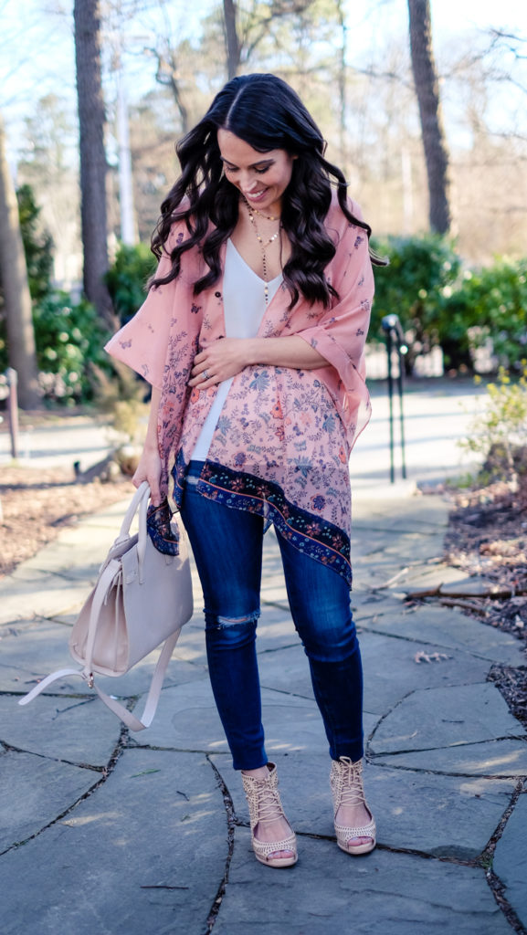 easy casual outfit kimono
