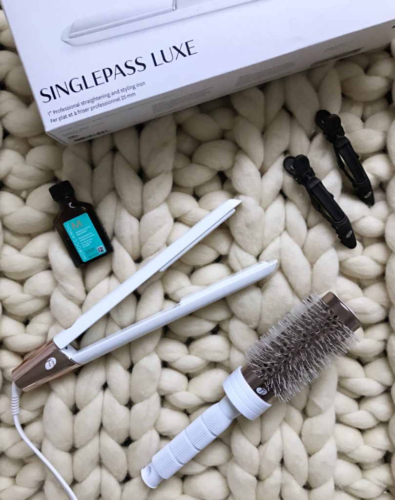 t3 single pass hair straightener