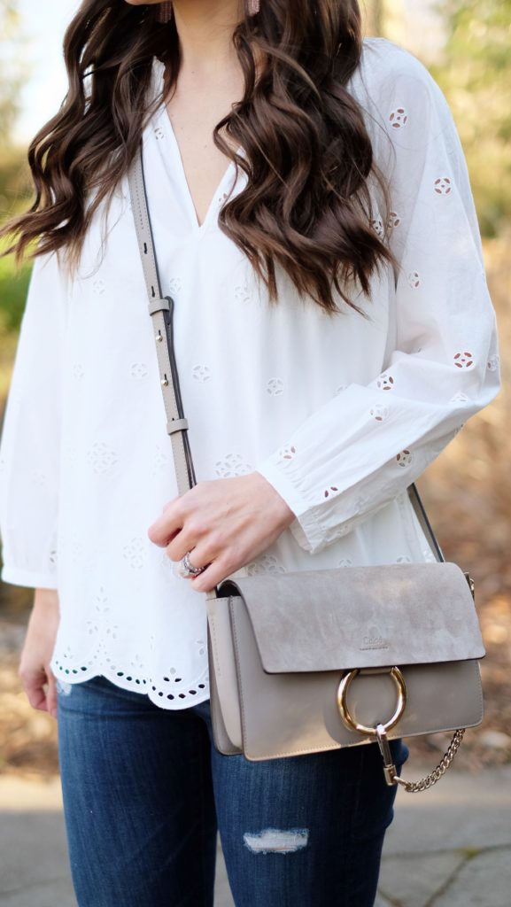 chloe faye gray crossbody