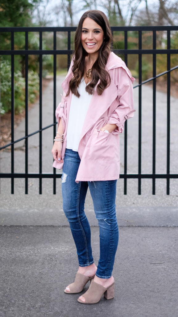 shein pink jacket
