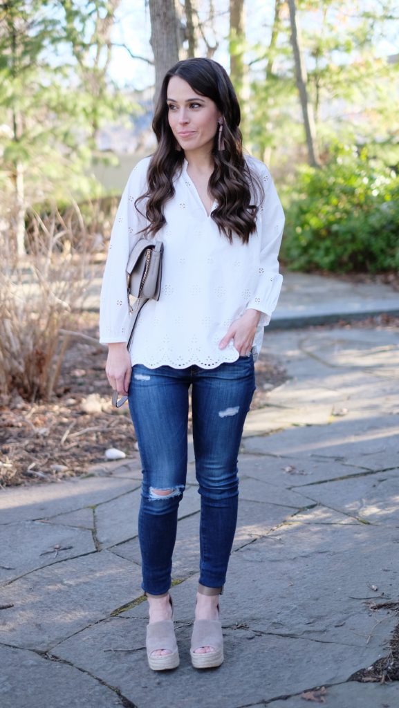 white top outfit