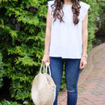 flutter sleeve top