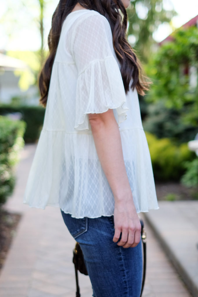 lace spring top