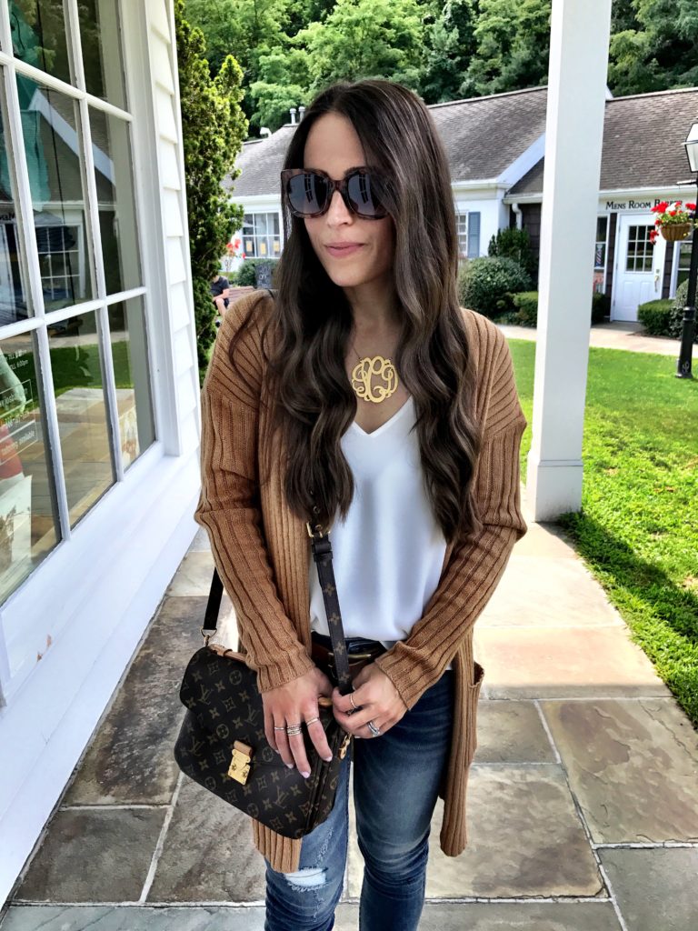 BP ripped cardigan outfit