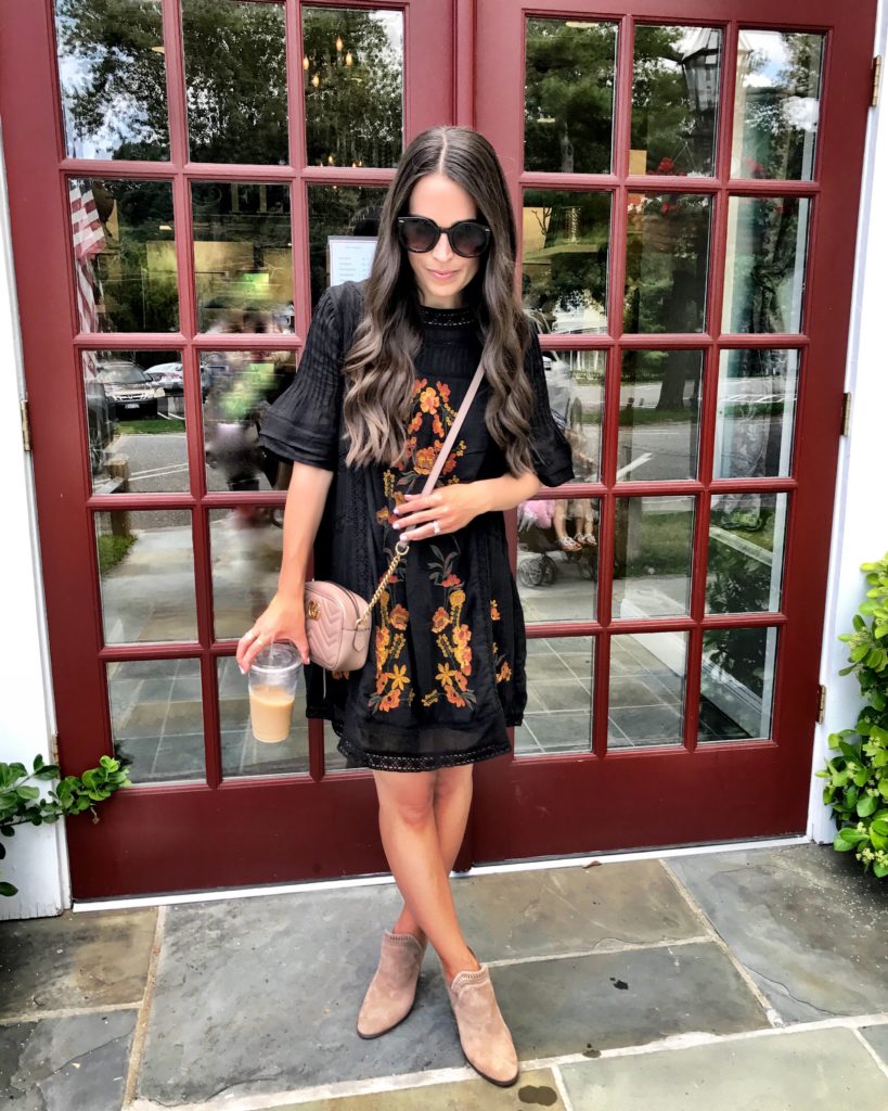Embroidered Free People Dress