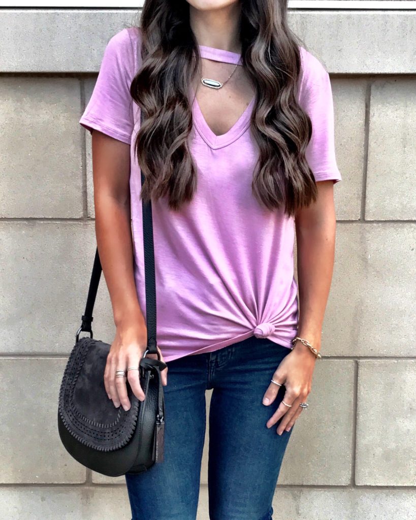 Socialite Choker Tee