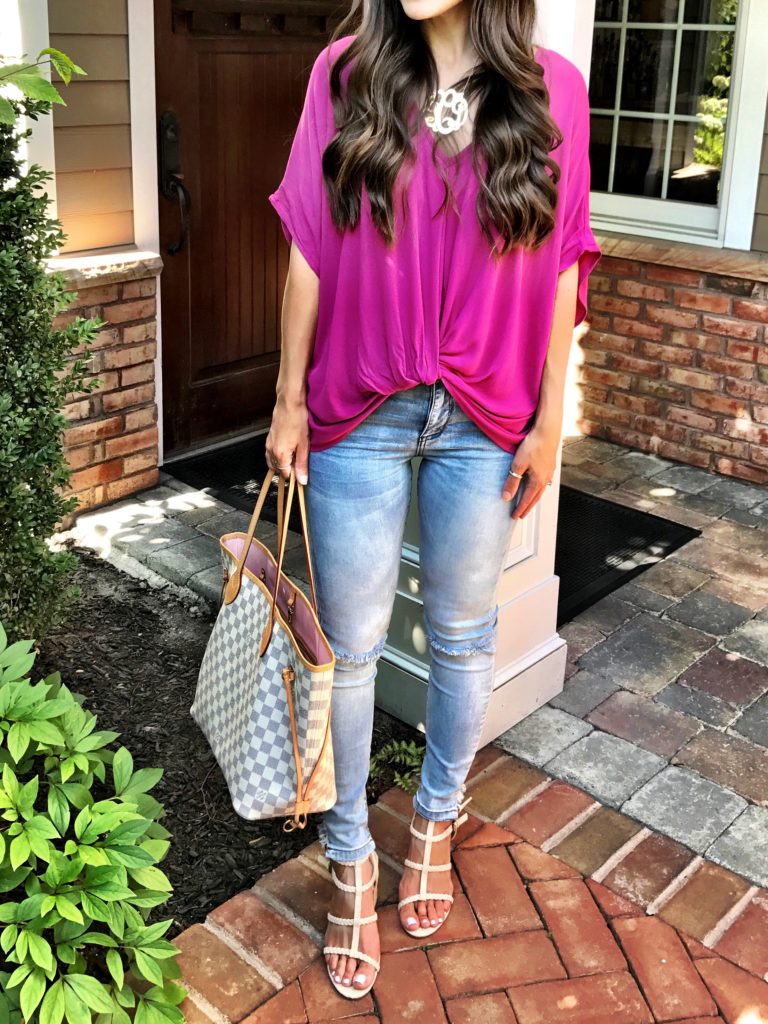 louis vuitton neverfull outfit idea