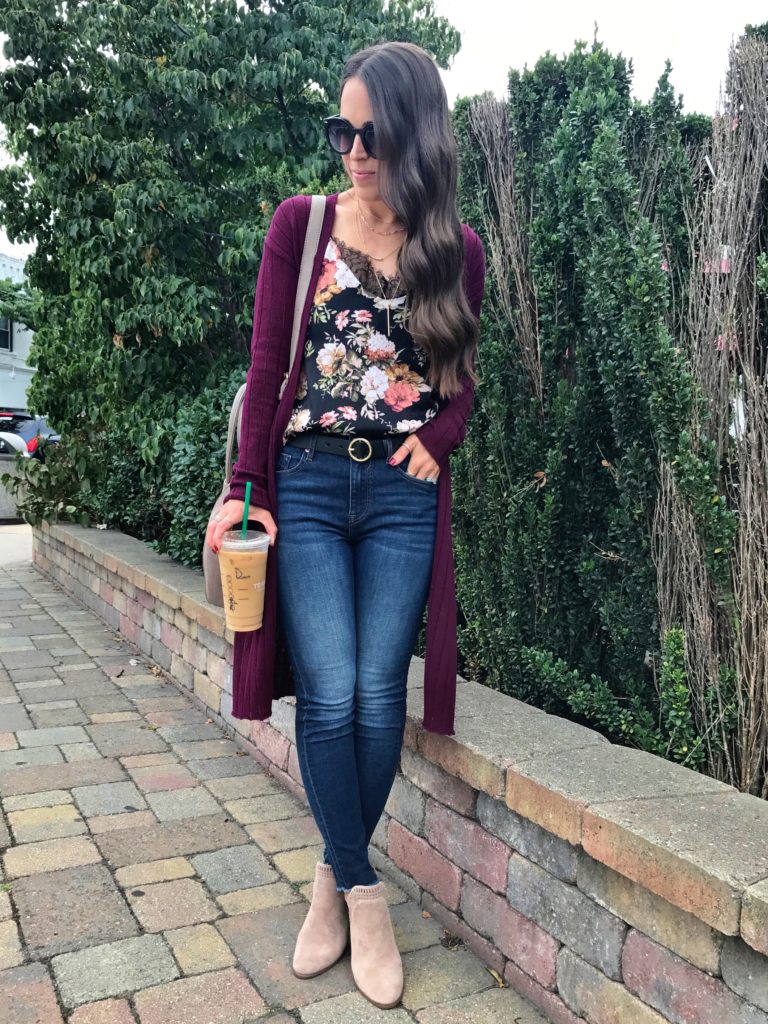 BP Floral Cami outfit 1