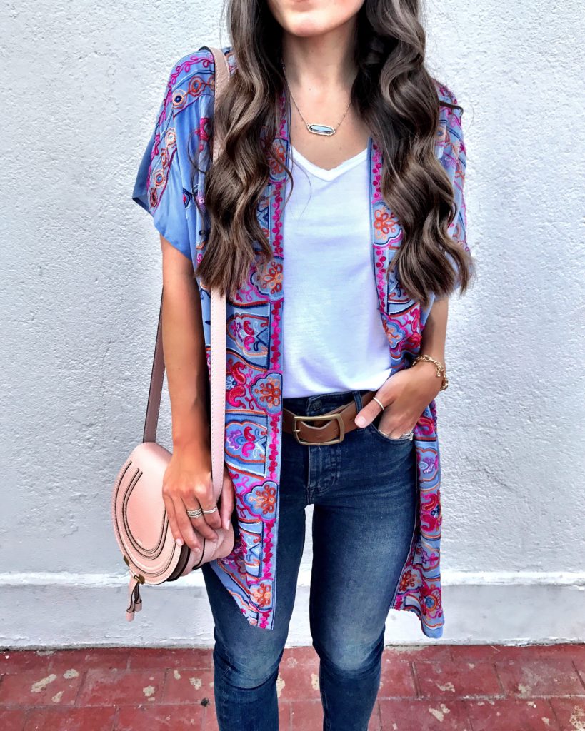 Fall Kimono outfit