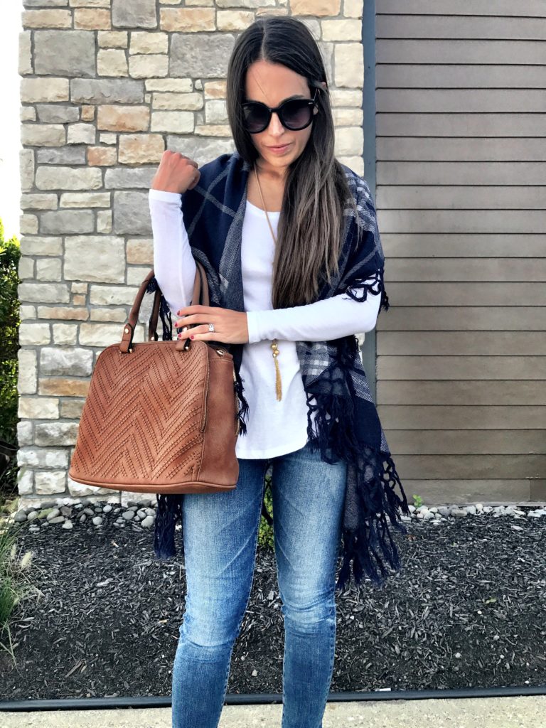 Teacher outfit plaid vest