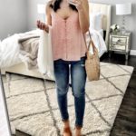 button front cami