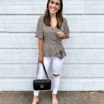 Leopard Wrap Top
