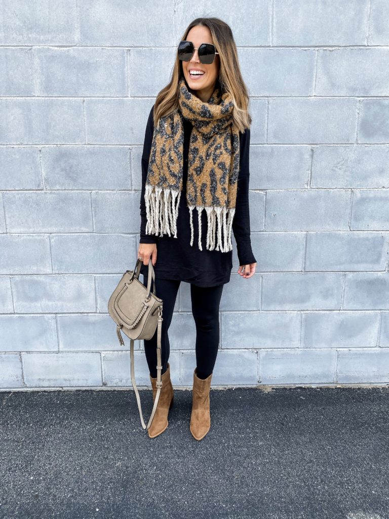 leopard scarf