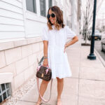 white dress